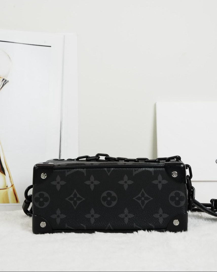 Louis Vuitton Soft Trunk - Black Monogram - View 5
