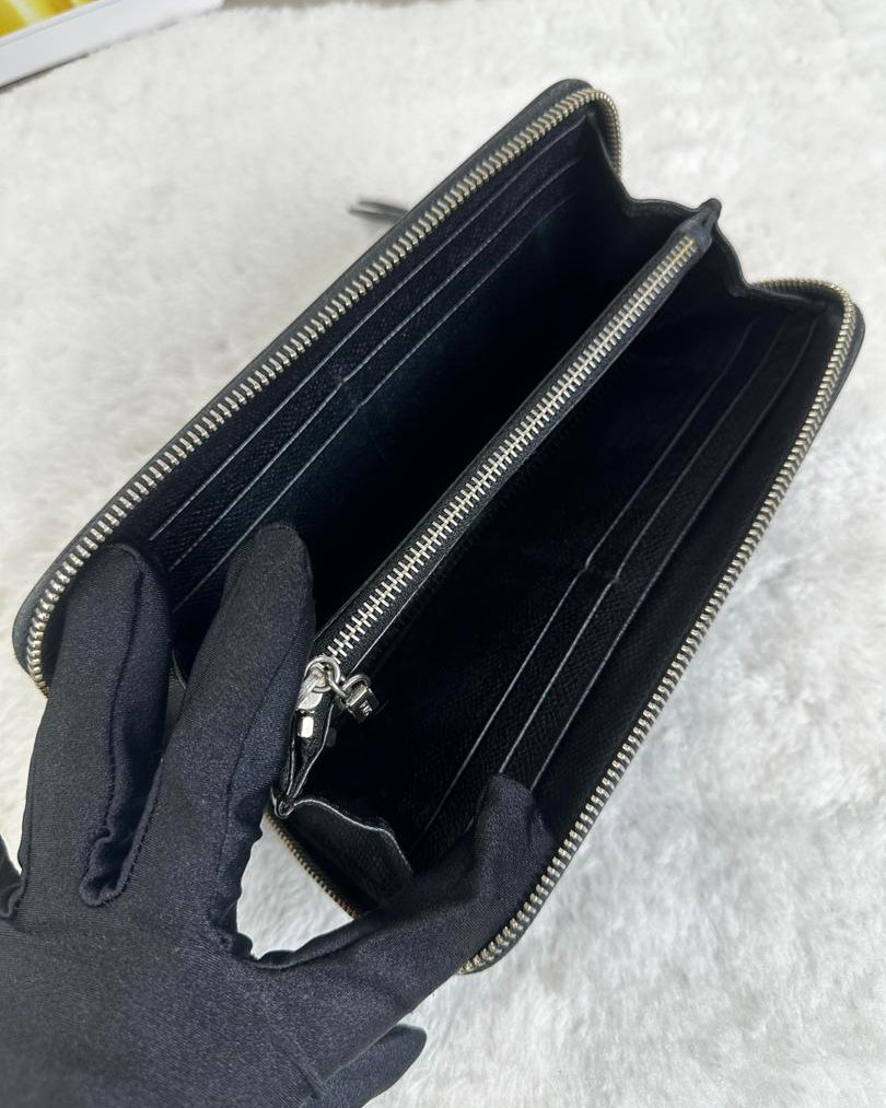 Tod's Long Zip Wallet - Black - View 6