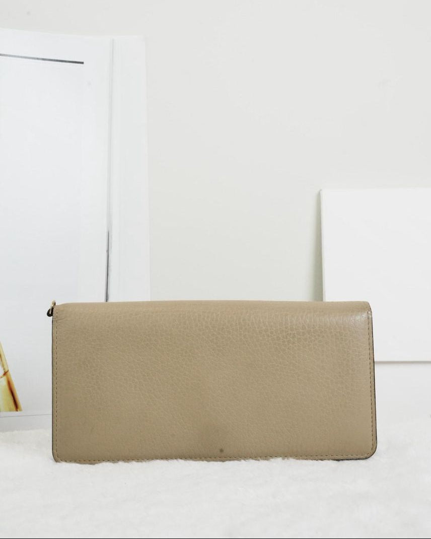 Dior Long Wallet - Yellow - View 2