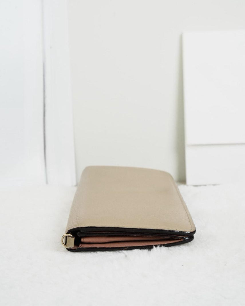 Dior Long Wallet - Yellow - View 3