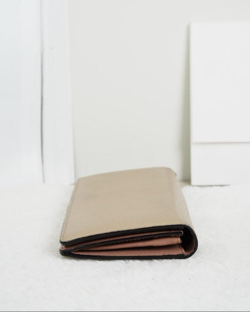 Dior Long Wallet - Yellow - View 4