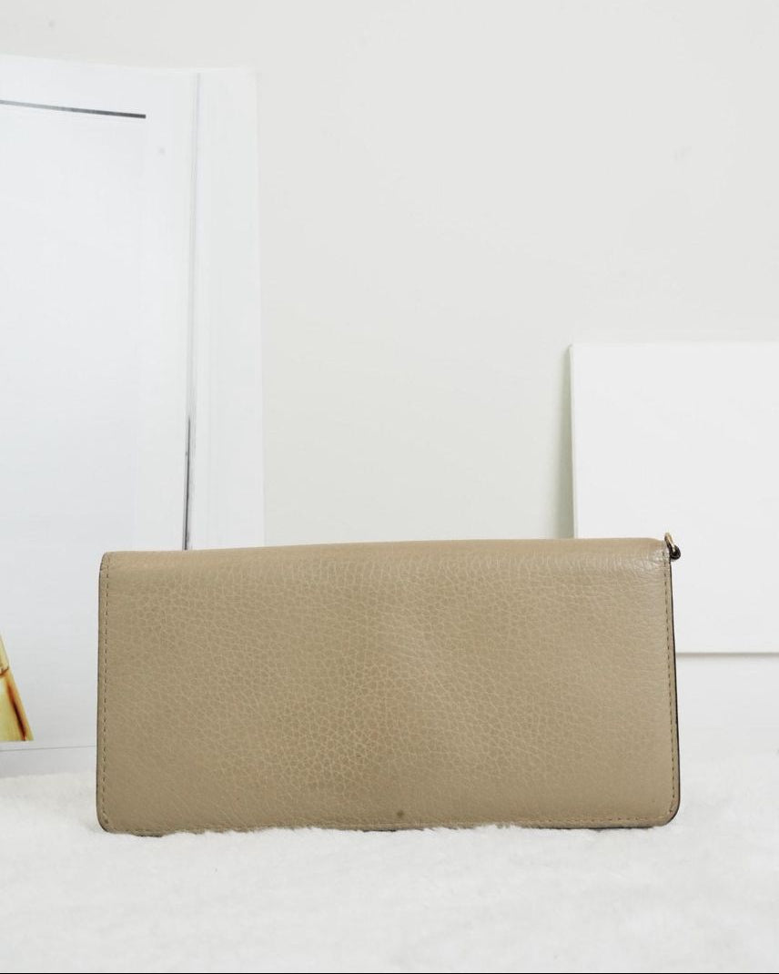 Dior Long Wallet - Yellow - View 1
