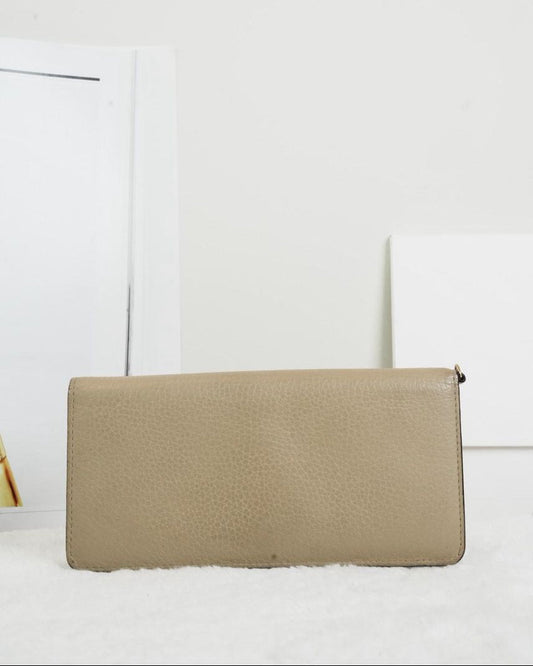 Dior Long Wallet - Yellow - View 1