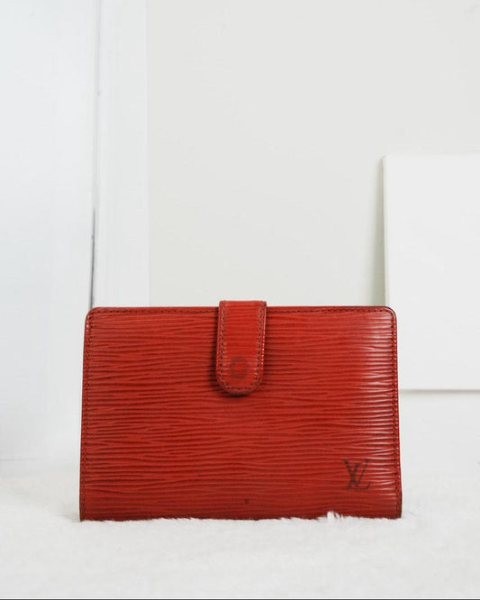 Louis Vuitton French Purse Wallet - Red - View 1