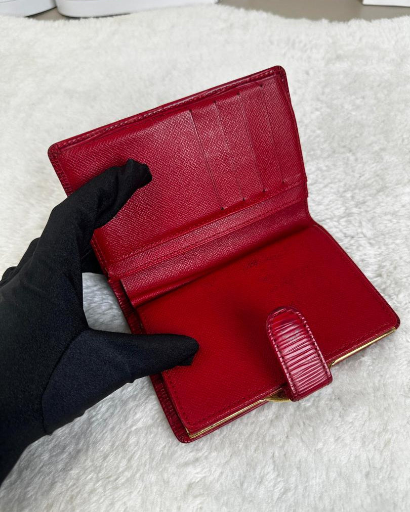 Louis Vuitton French Purse Wallet - Red - View 6