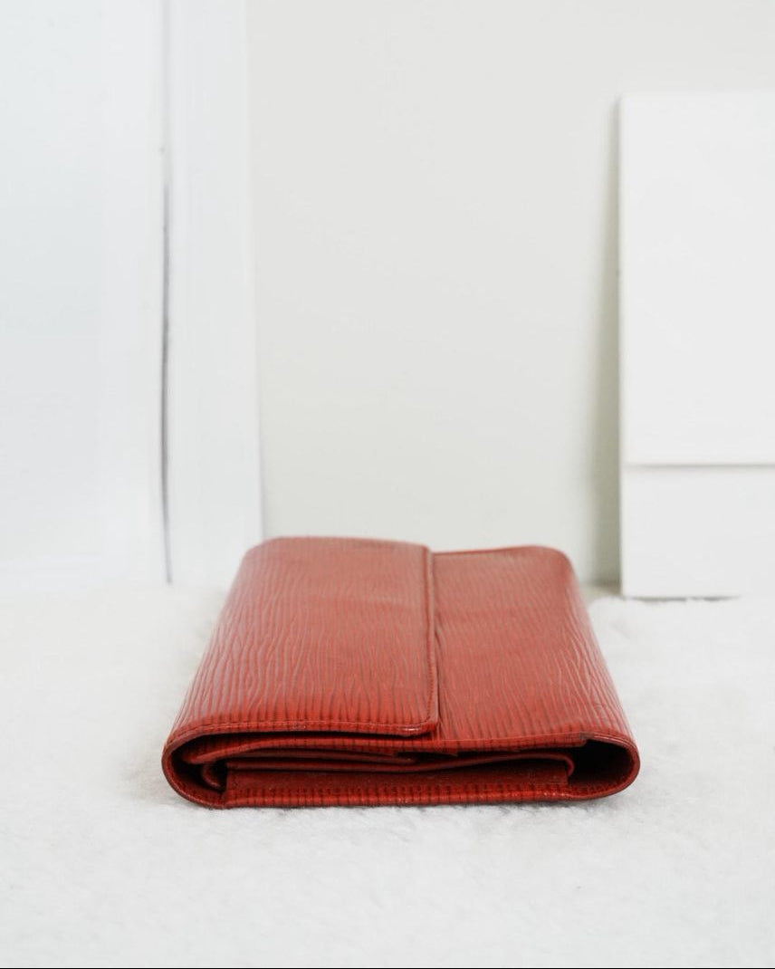 Louis Vuitton Long Wallet - Red - View 3