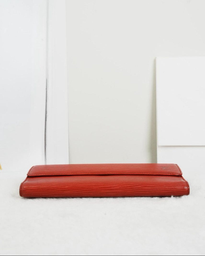 Louis Vuitton Long Wallet - Red - View 5