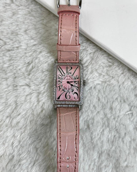 Franck Muller Long Island 950QZD Watch - Pink - View 1