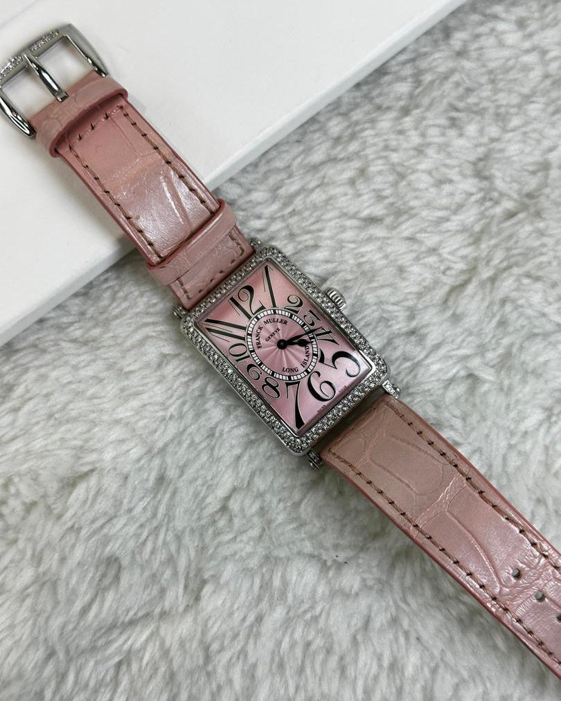 Franck Muller Long Island 950QZD Watch - Pink - View 3