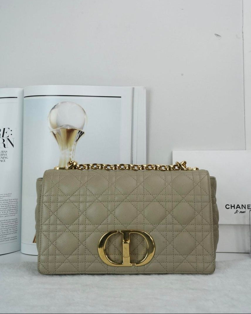 Dior Caro Bag - Milk Tea - View 1