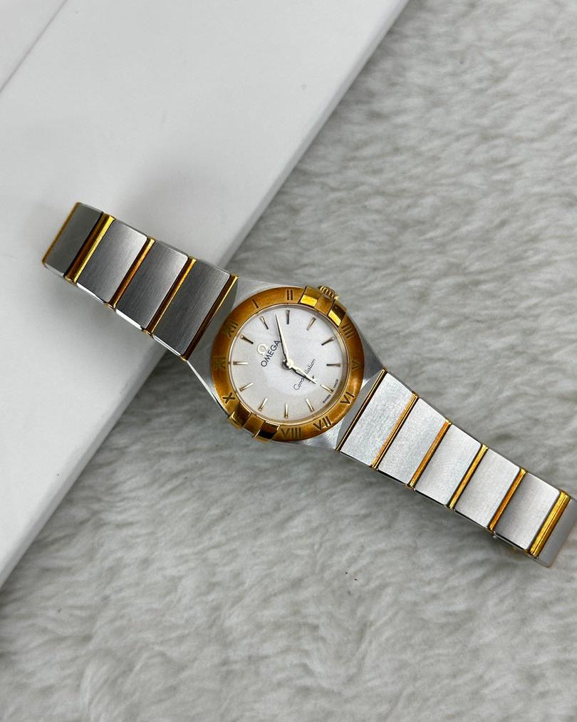 Omega Constellation Quartz Watch - White - View 2
