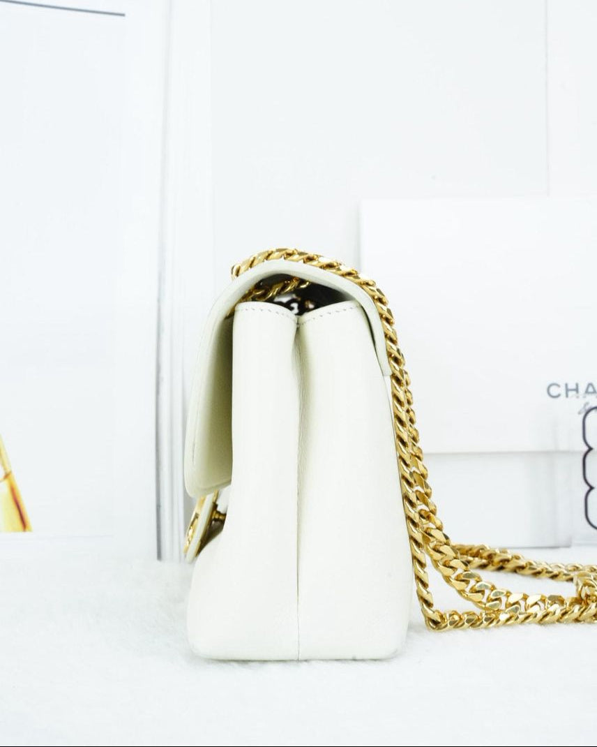 Celine Teen Victoire Bag - White - View 4