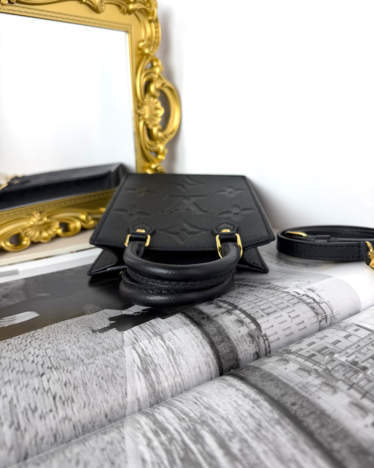 Louis Vuitton Petit Sac Plat Bag - Black - View 6