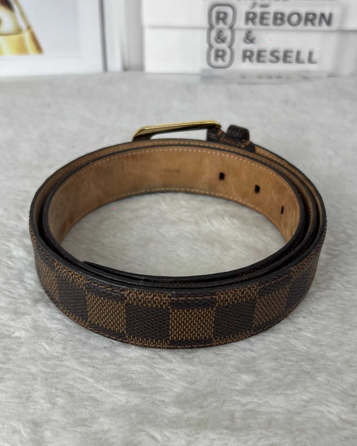 Louis Vuitton Ceinture Ellipse Belt - Ebene - View 2