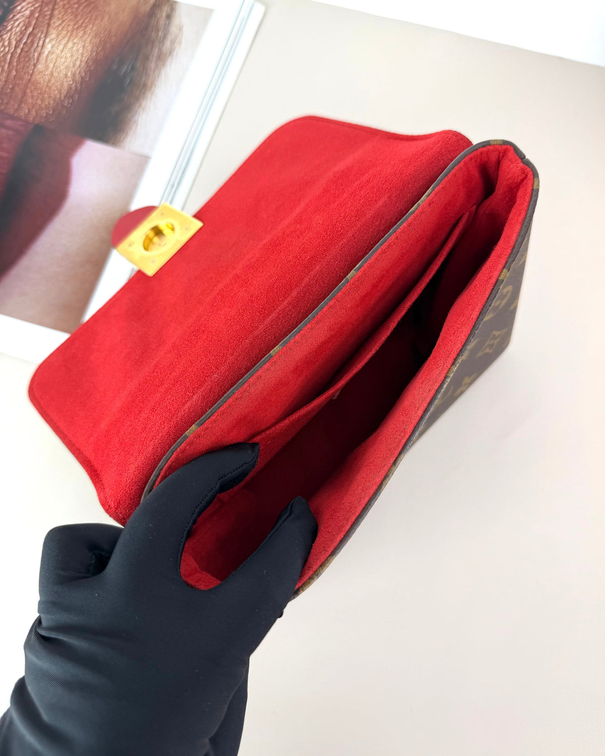 Louis Vuitton Locky BB Bag - Coquelicot, Red - View 7