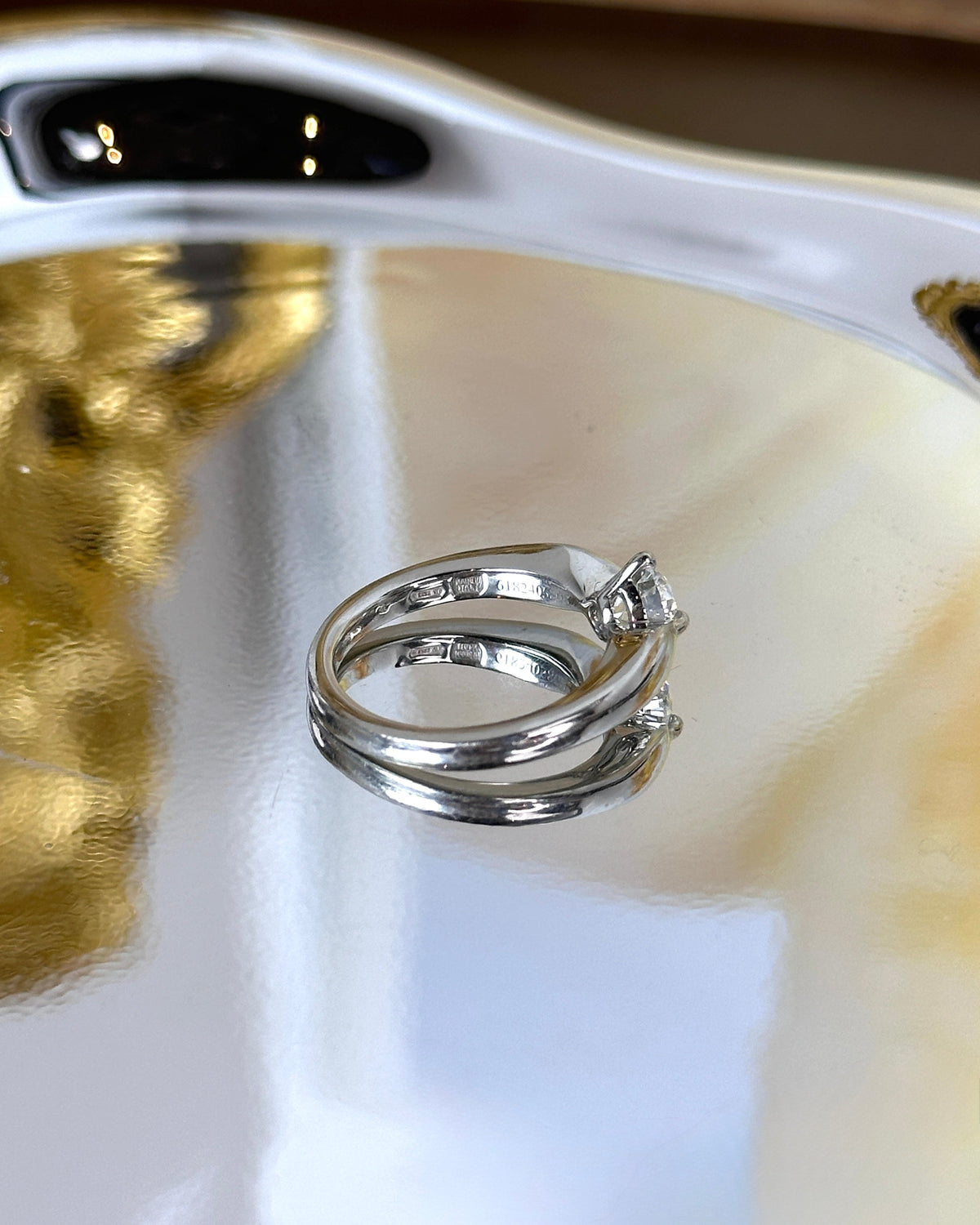 Bvlgari Incontro d'Amore Ring - Silver White - View 3