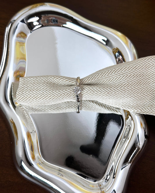 Bvlgari Incontro d'Amore Ring - Silver White - View 1