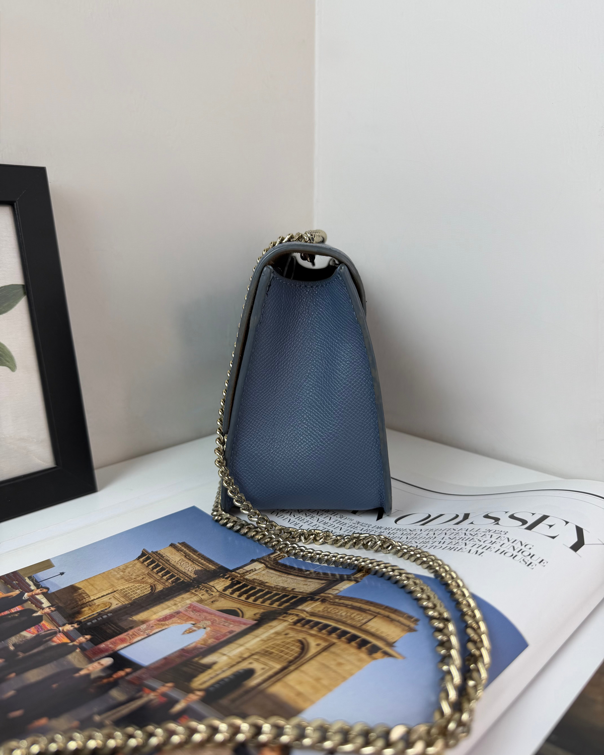 Furla Bella Venera Mini Crossbody - Blu Denim - View 4