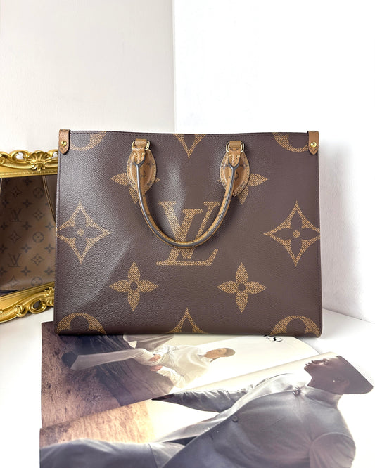 Louis Vuitton OnTheGo MM Bag - Monogram Reverse - View 1