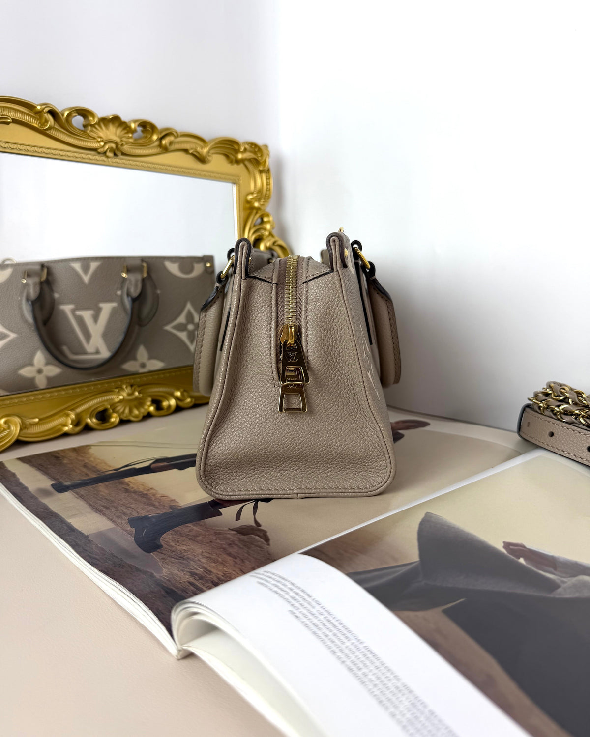 Louis Vuitton OnTheGo East West Bag - Dove - View 3