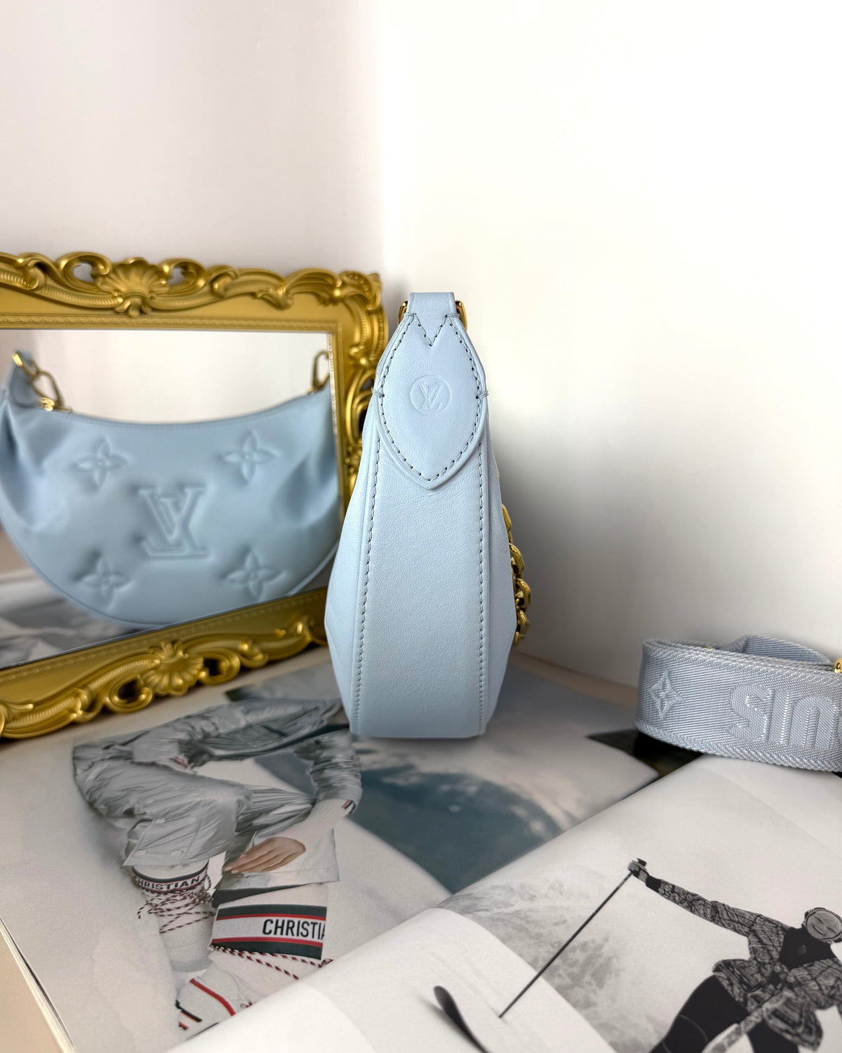 Louis Vuitton Over The Moon Bag - Blue Glacier - View 4