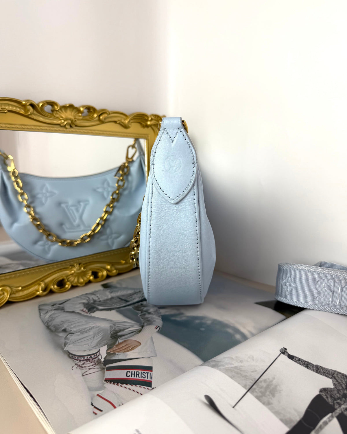 Louis Vuitton Over The Moon Bag - Blue Glacier - View 3