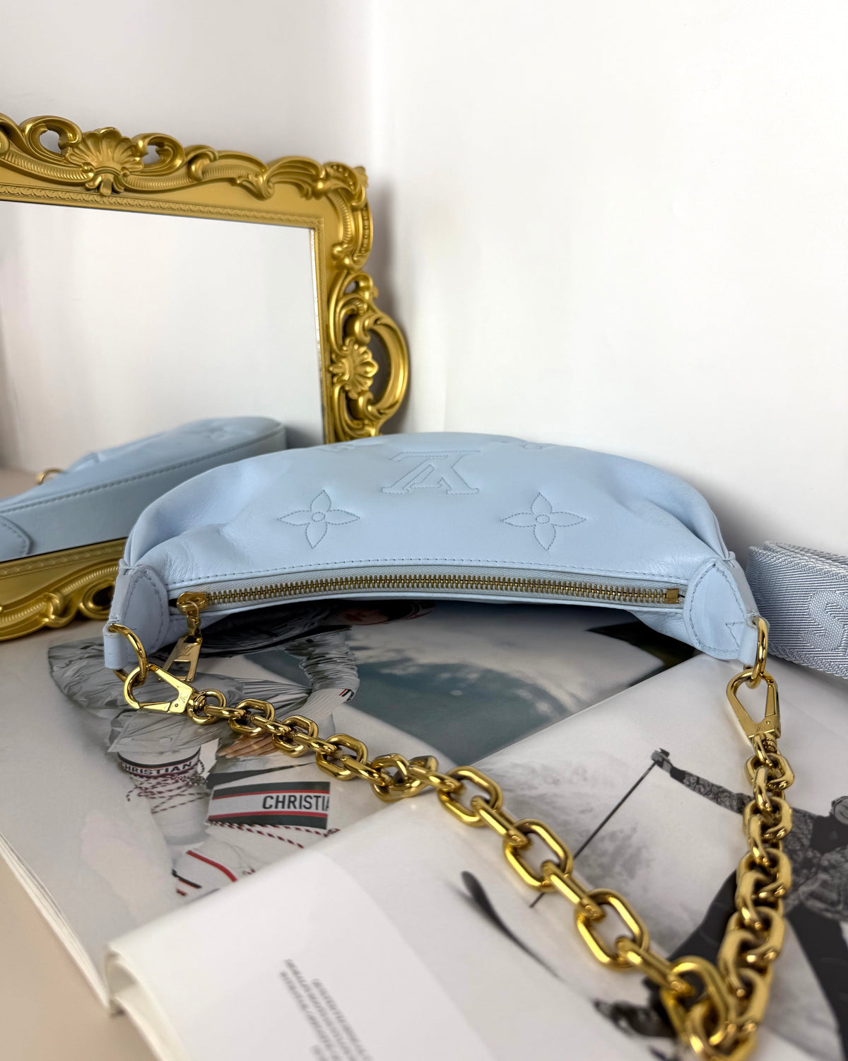Louis Vuitton Over The Moon Bag - Blue Glacier - View 6