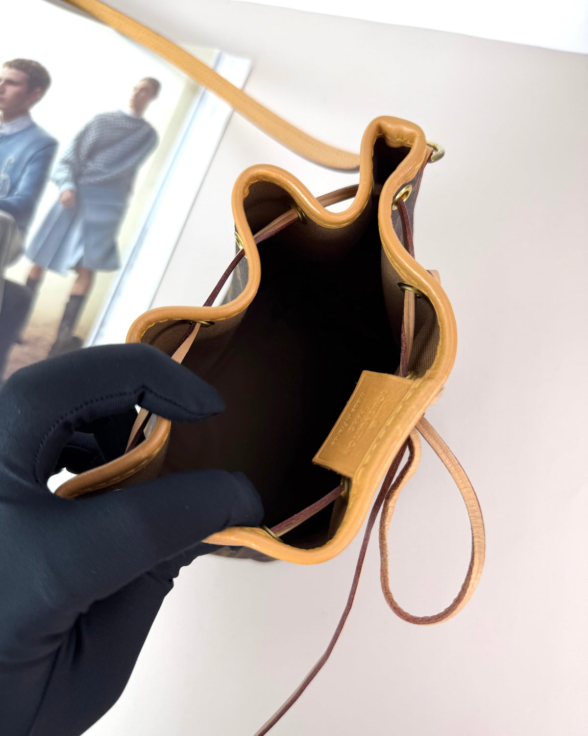 Louis Vuitton Nano Noé Bag - Brown Monogram - View 7