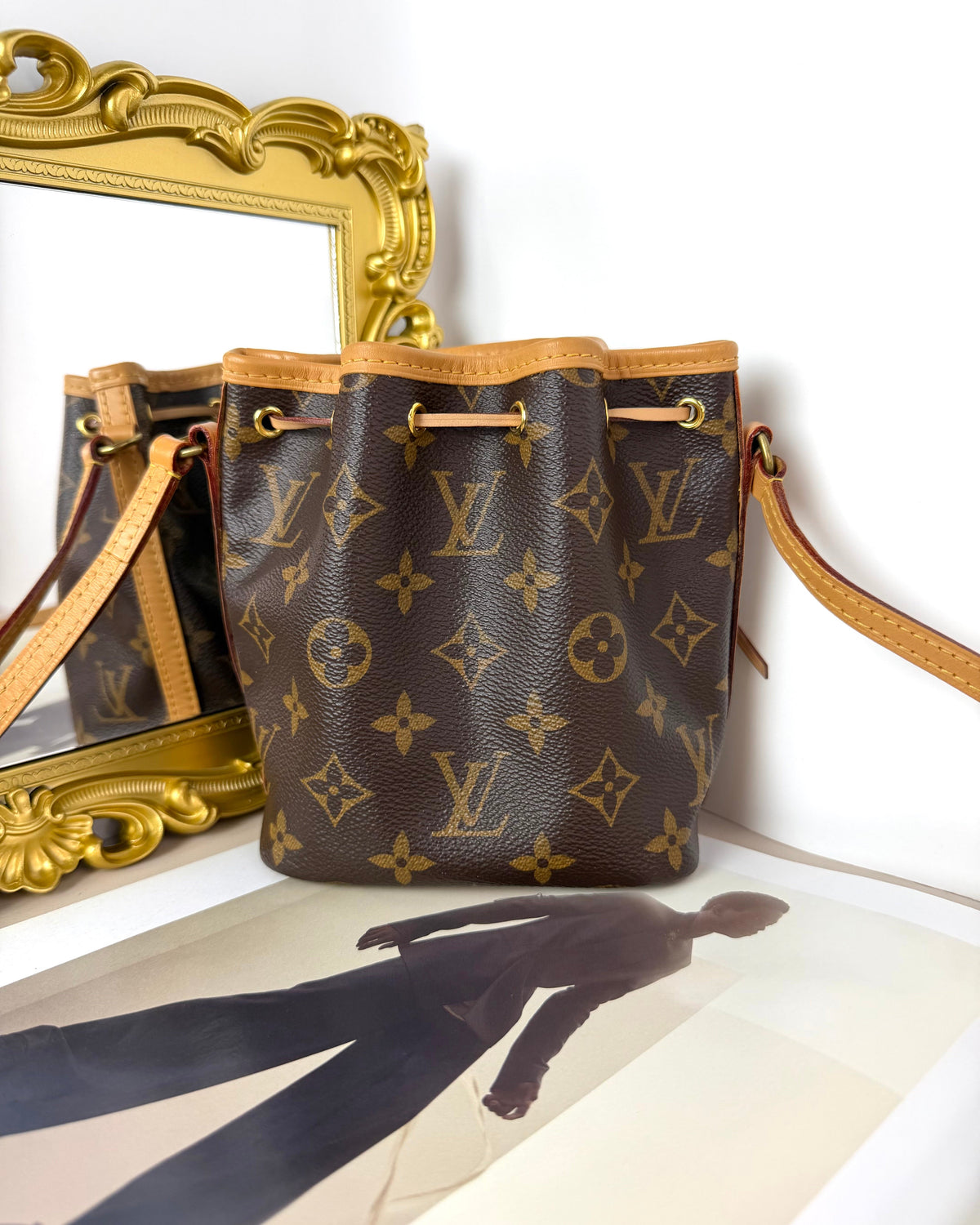 Louis Vuitton Nano Noé Bag - Brown Monogram - View 2