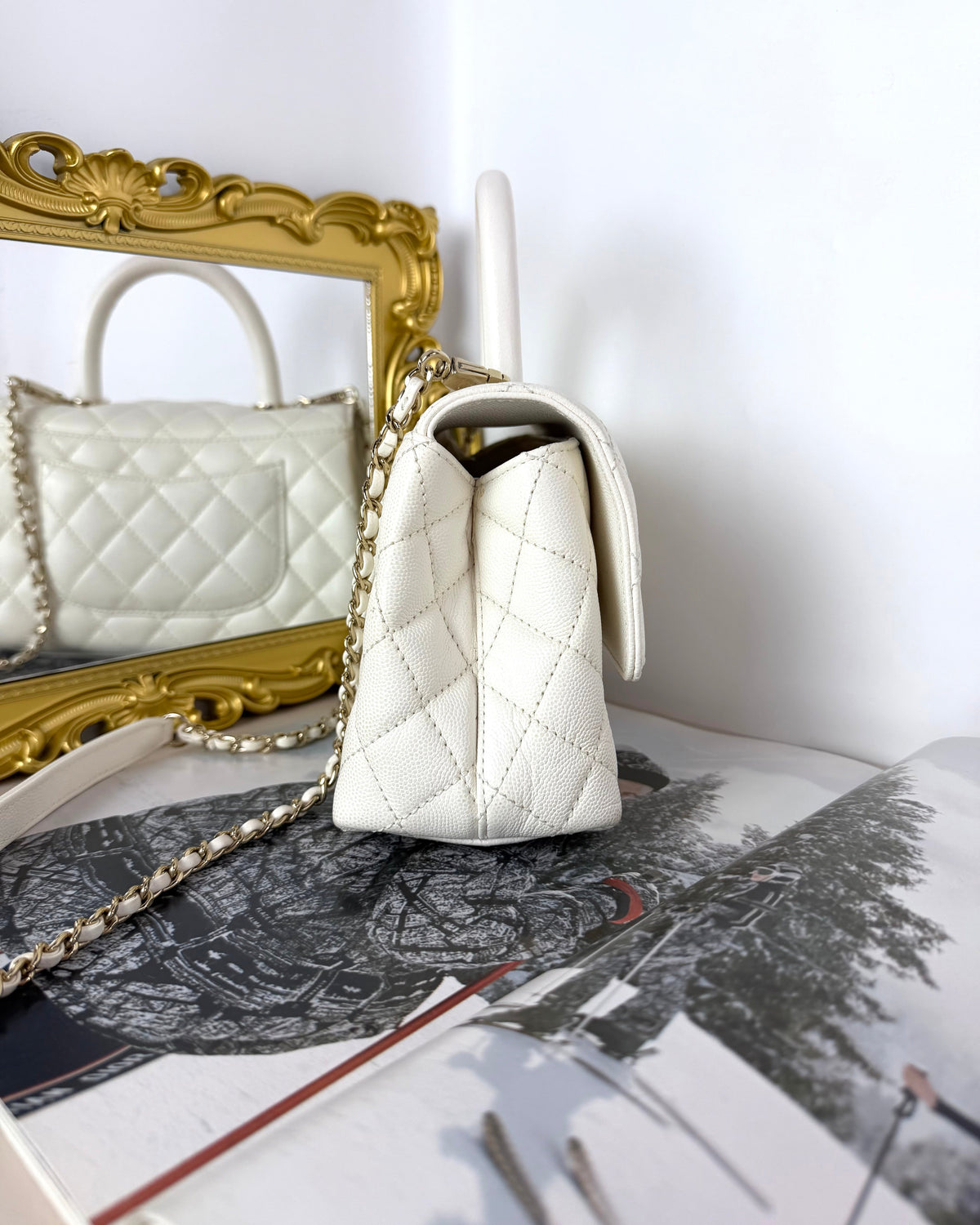 Chanel Coco Top Handle Bag - View 4