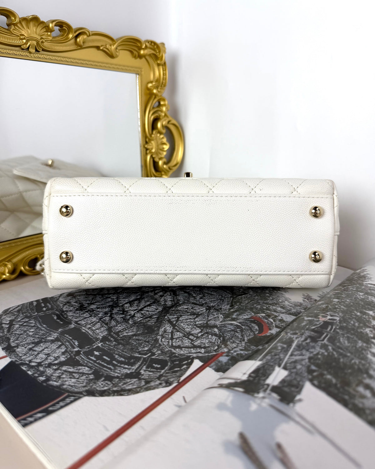 Chanel Coco Top Handle Bag - View 5
