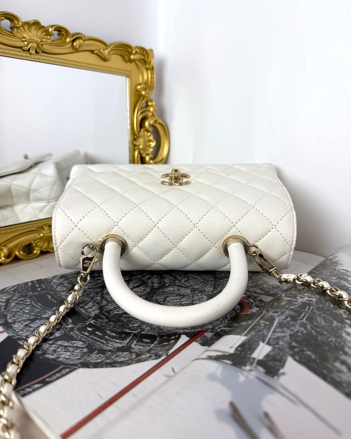 Chanel Coco Top Handle Bag - View 6