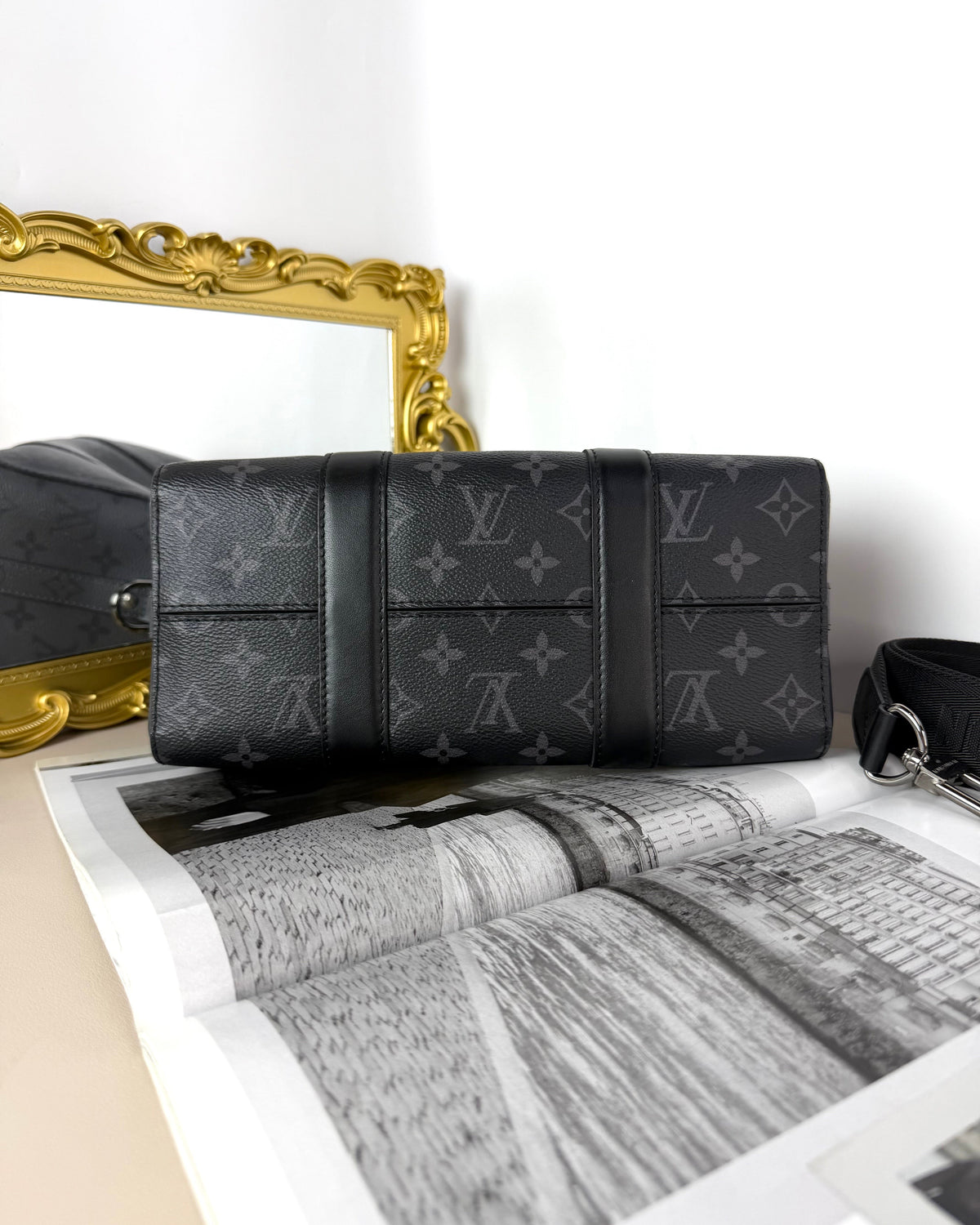 Louis Vuitton City Keepall Bag - Monogram Eclipse - View 5