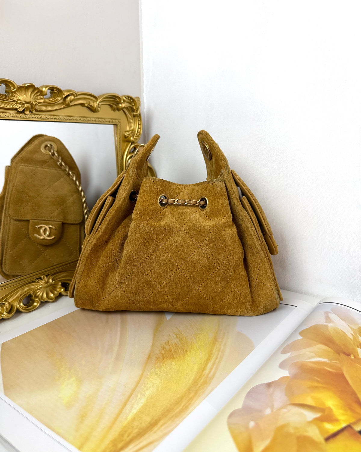 Chanel 25 Mini Handbag - Yellow - View 2
