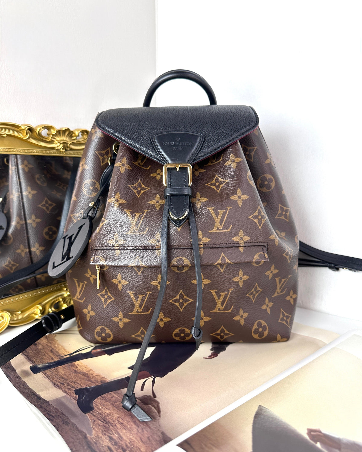 Louis Vuitton Montsouris PM Backpack - Monogram Canvas - View 1
