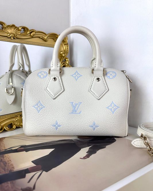 Louis Vuitton Speedy Bandoulière 20 Bag - Milky White - View 1