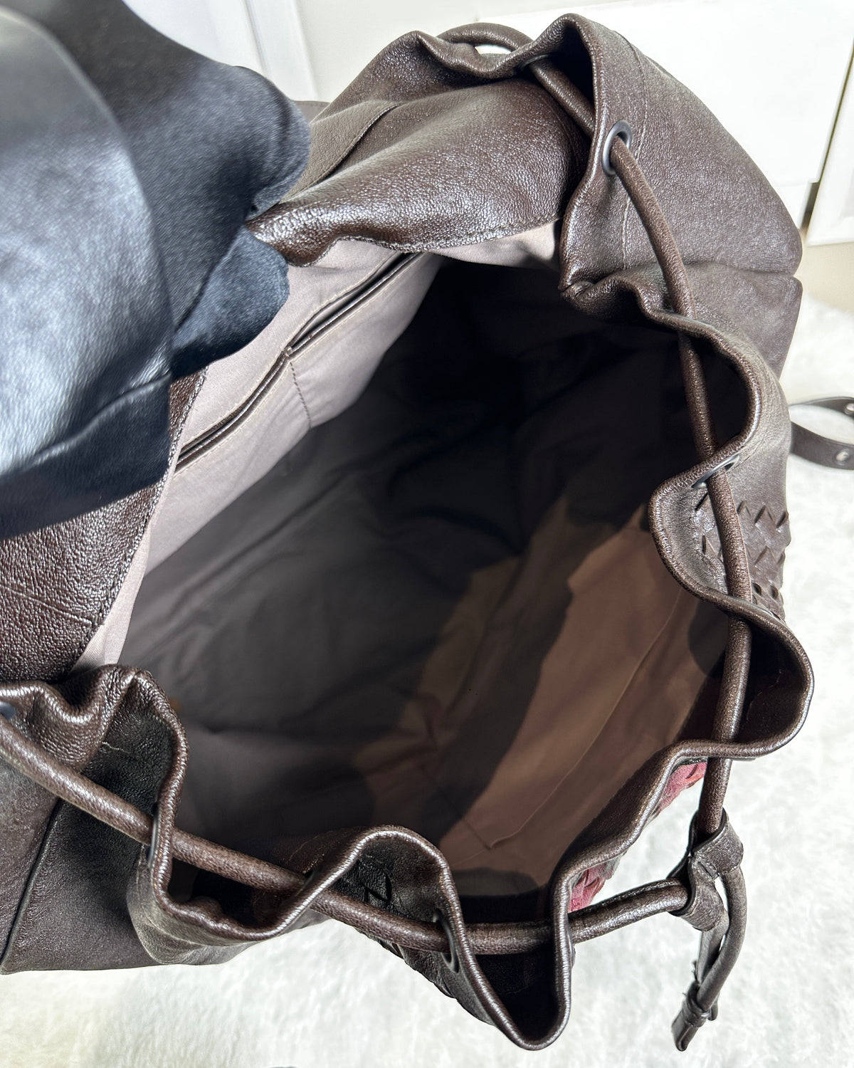 Bottega Veneta Intrecciato Backpack - View 6