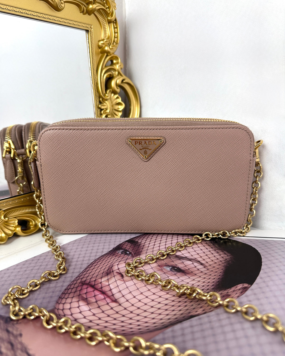 Prada Camera Bag - Cipria - View 1
