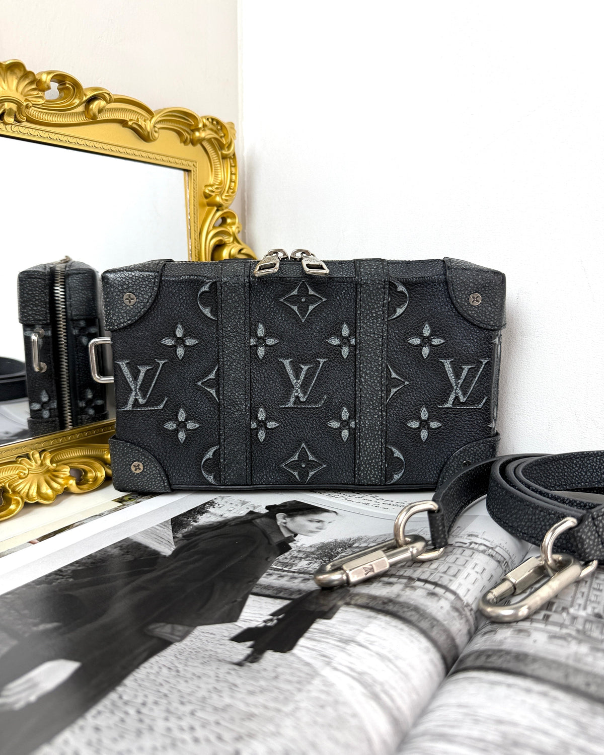 Louis Vuitton Soft Trunk Wallet - Black - View 1