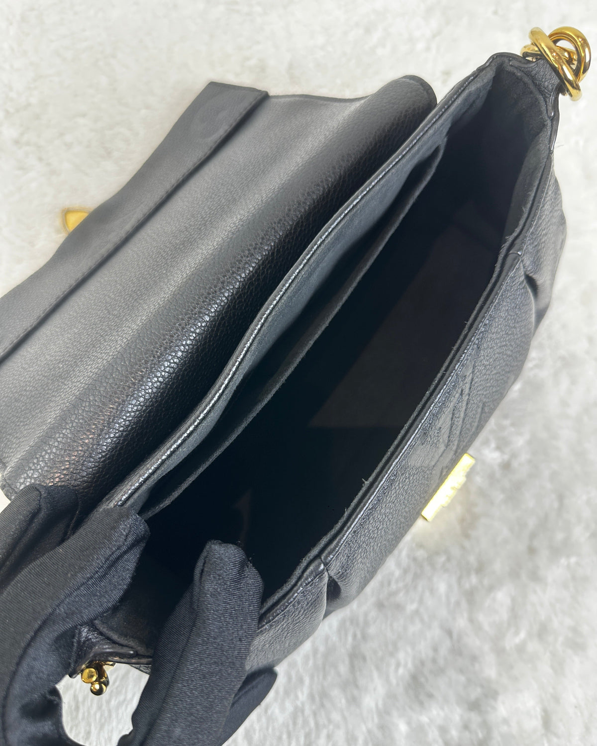 Louis Vuitton Favorite Monogram Empreinte Bag - Black - View 6