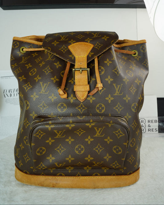 Louis Vuitton Montsouris GM Backpack - Brown - View 1