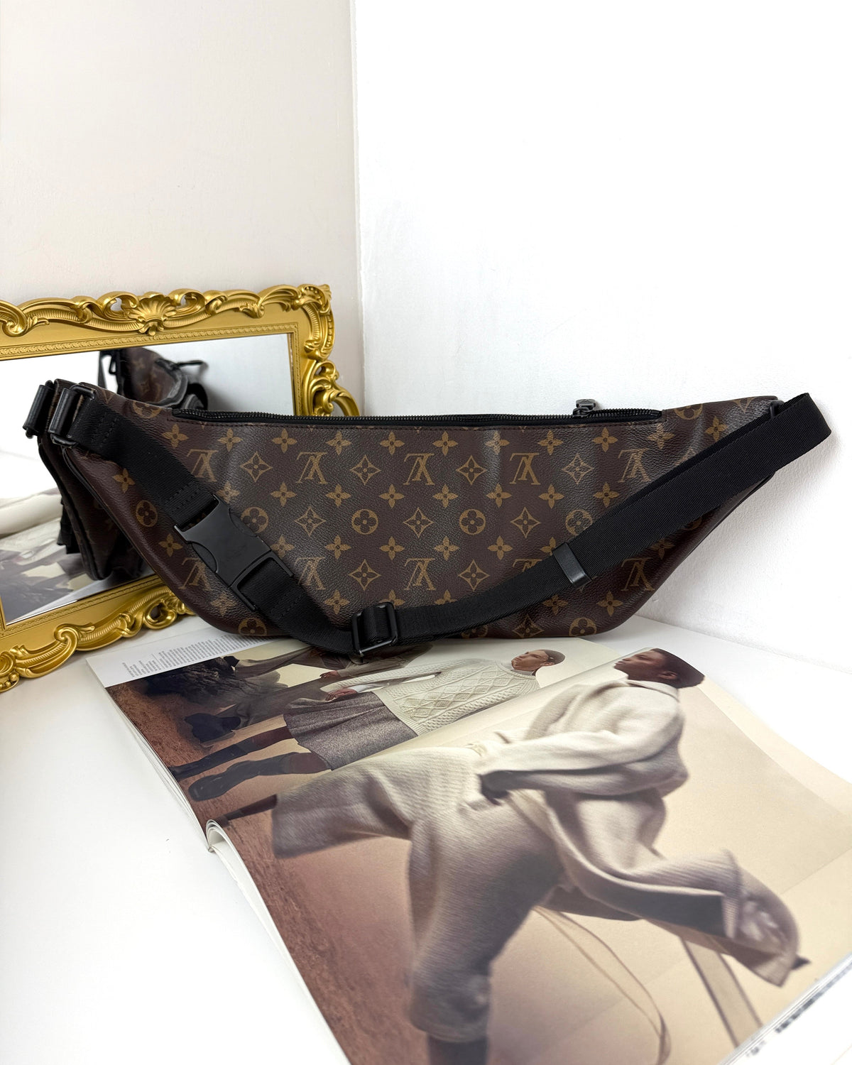 Louis Vuitton Christopher Bumbag - Monogram Macassar/ Noir - View 2
