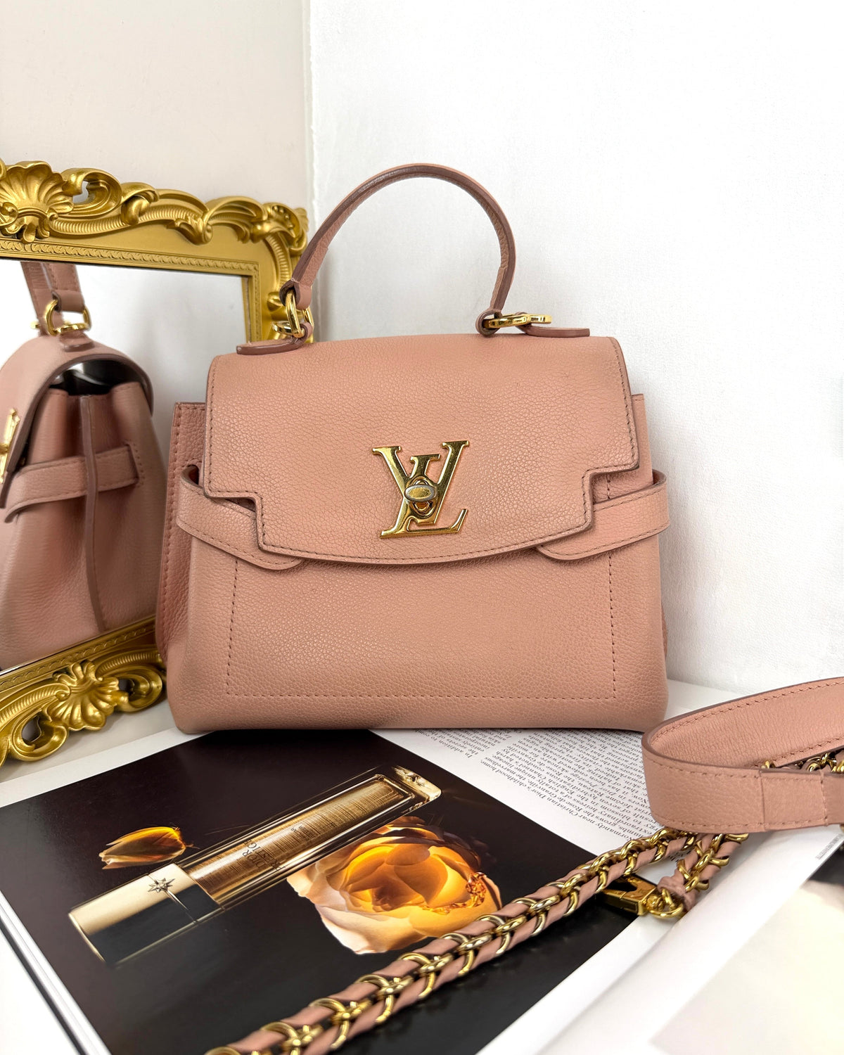 Louis Vuitton Lockme Ever Mini Bag - Rose Trianon - View 1