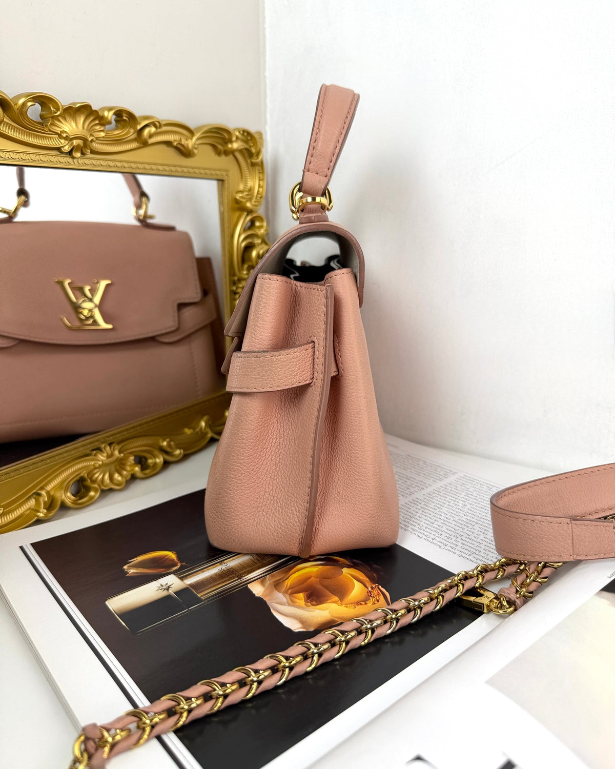 Louis Vuitton Lockme Ever Mini Bag - Rose Trianon - View 4
