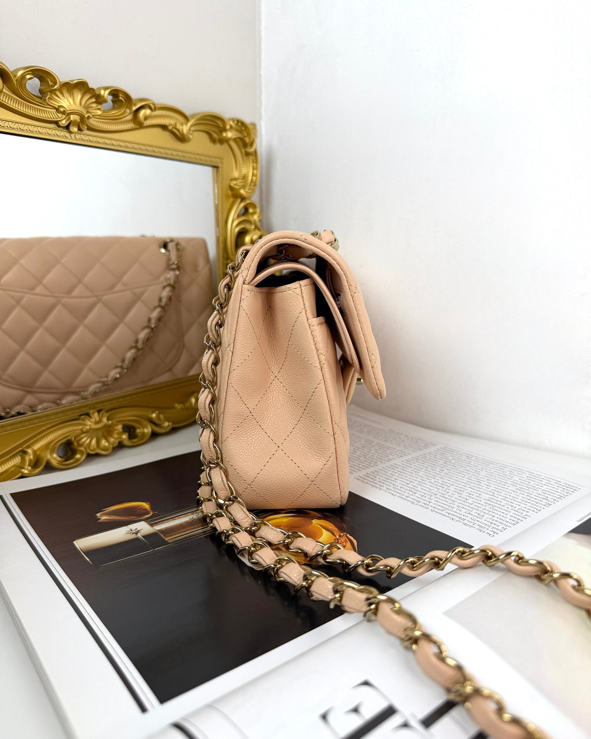 Chanel Classic Flap Bag - Beige Clair - View 4