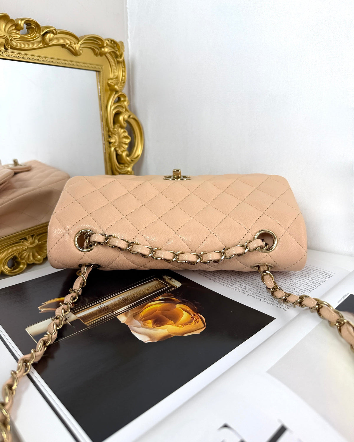 Chanel Classic Flap Bag - Beige Clair - View 6