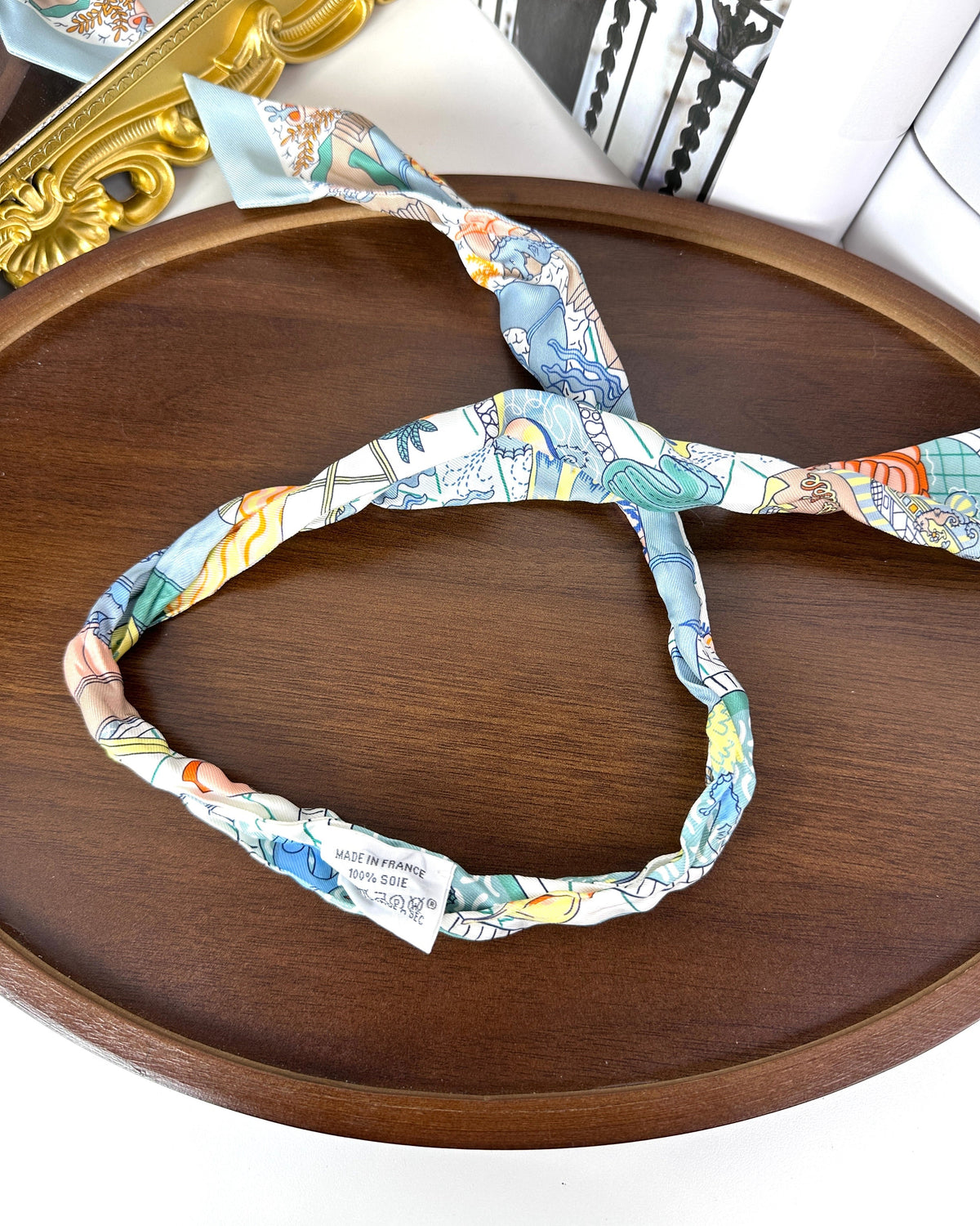 Hermès Parade en Fanfare Twilly - Multi-Colour - View 2