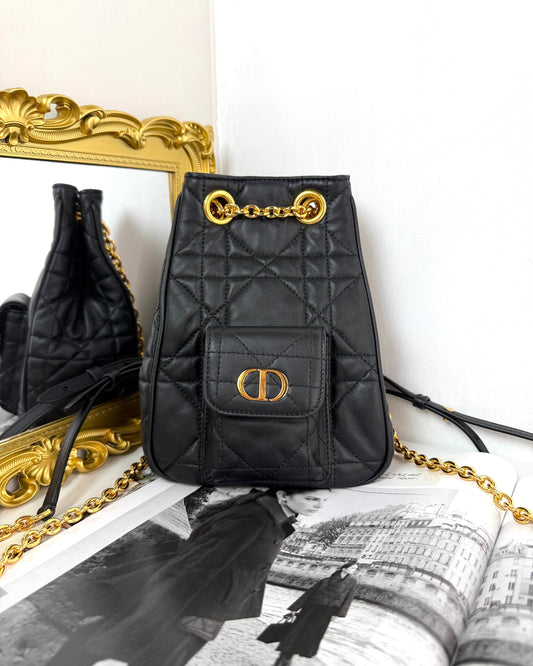 Dior Caro Multicarry Bag - Black - View 1