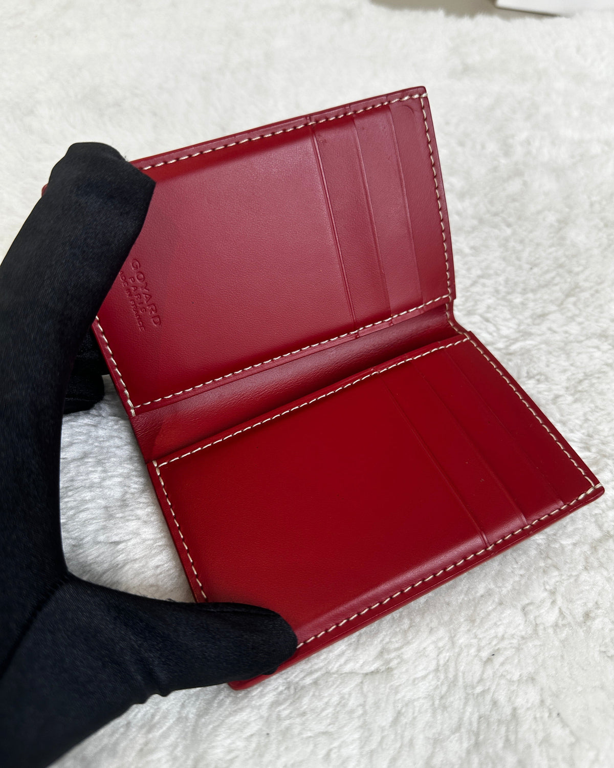 Goyard Victoire Wallet - Red - View 6