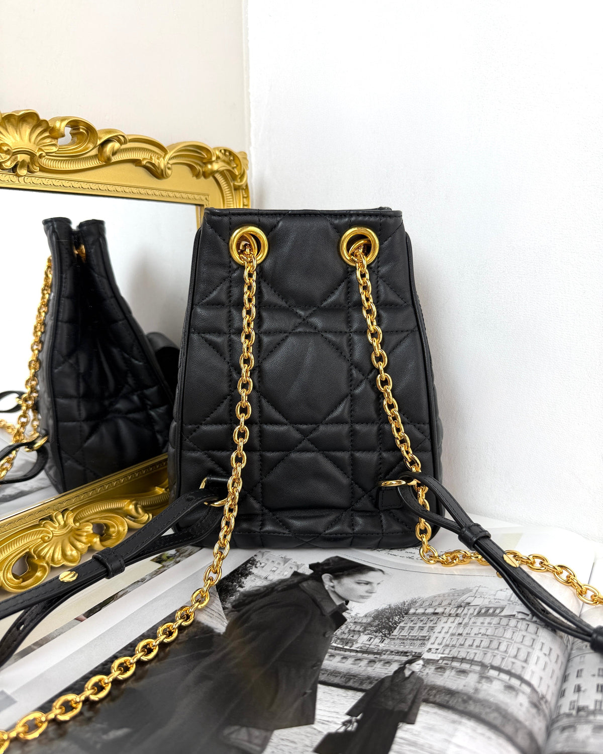 Dior Caro Multicarry Bag - Black - View 2